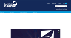 Desktop Screenshot of lagunaplayhouse.com